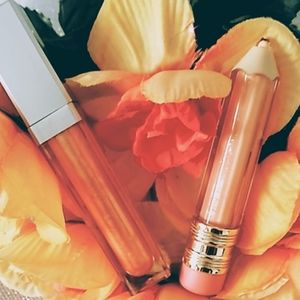 Sparkling Sunset & Peachy Cream Lip Gloss